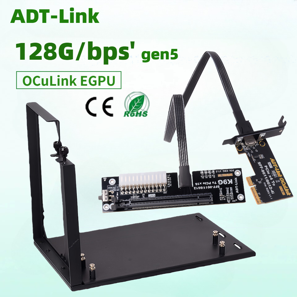 Oculink Egpu Mini Pc - PCIE 5.0 x4 to OCuLink SFF-8611